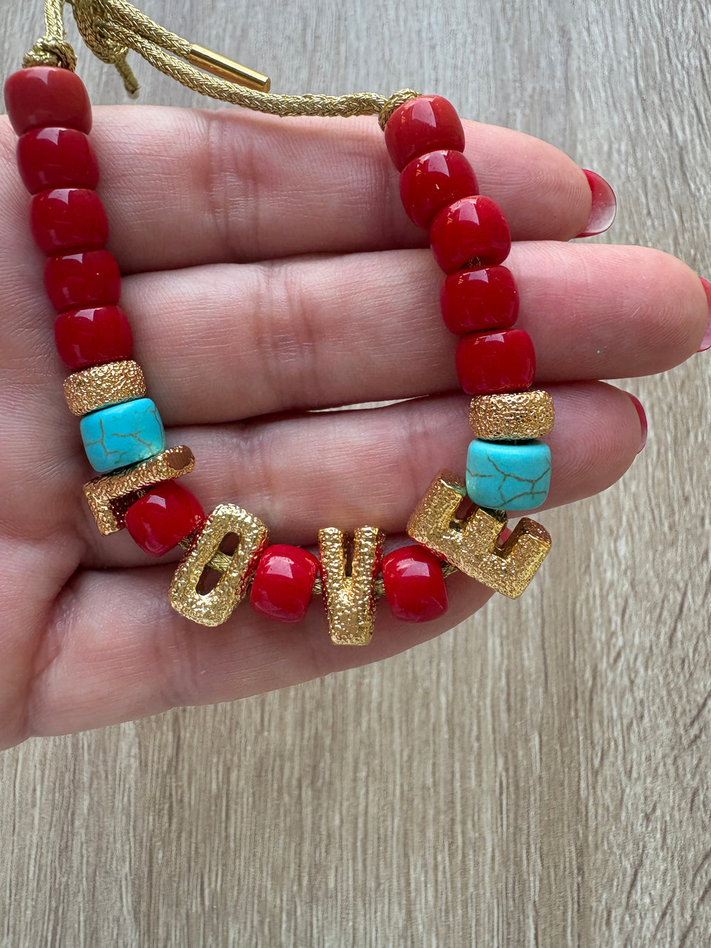 Bracciale beads collezione love