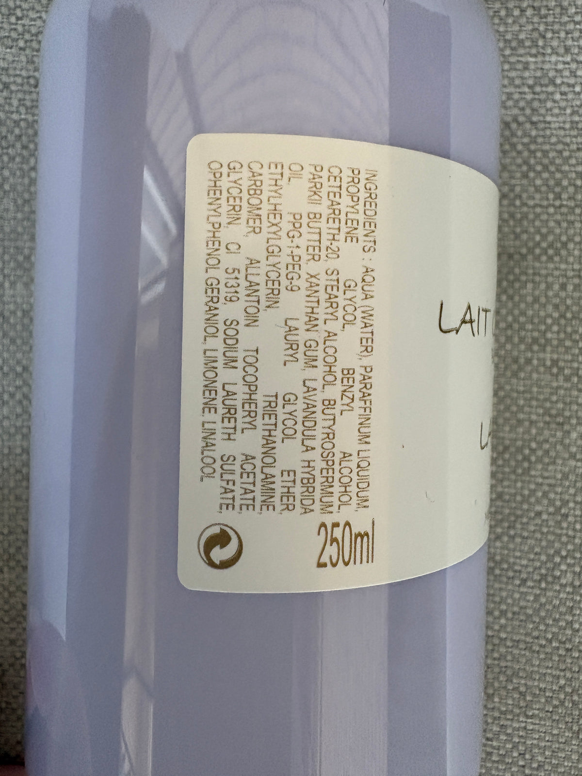 Latte corpo lavanda provenzale