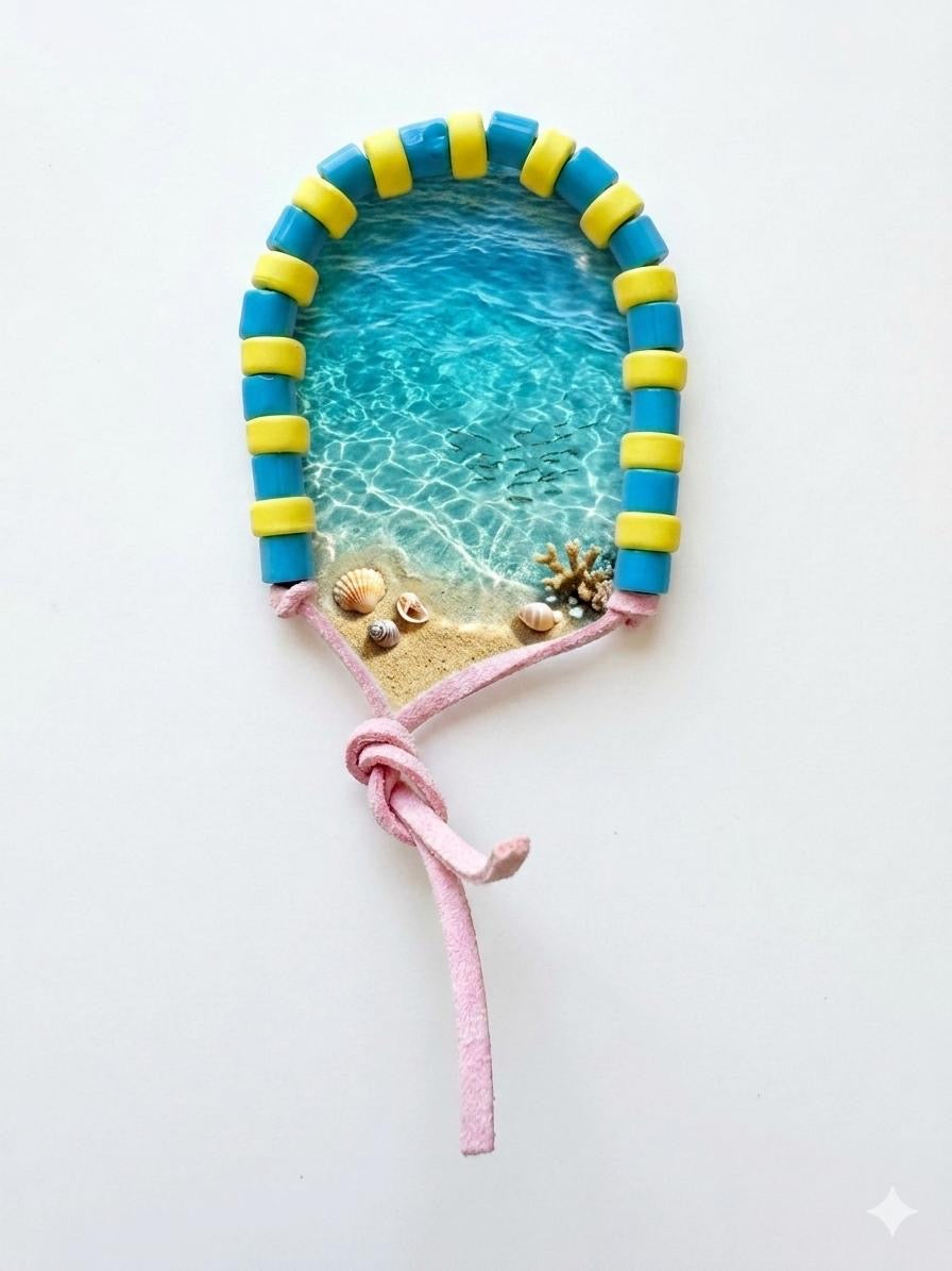 Bracciale Beads in resina