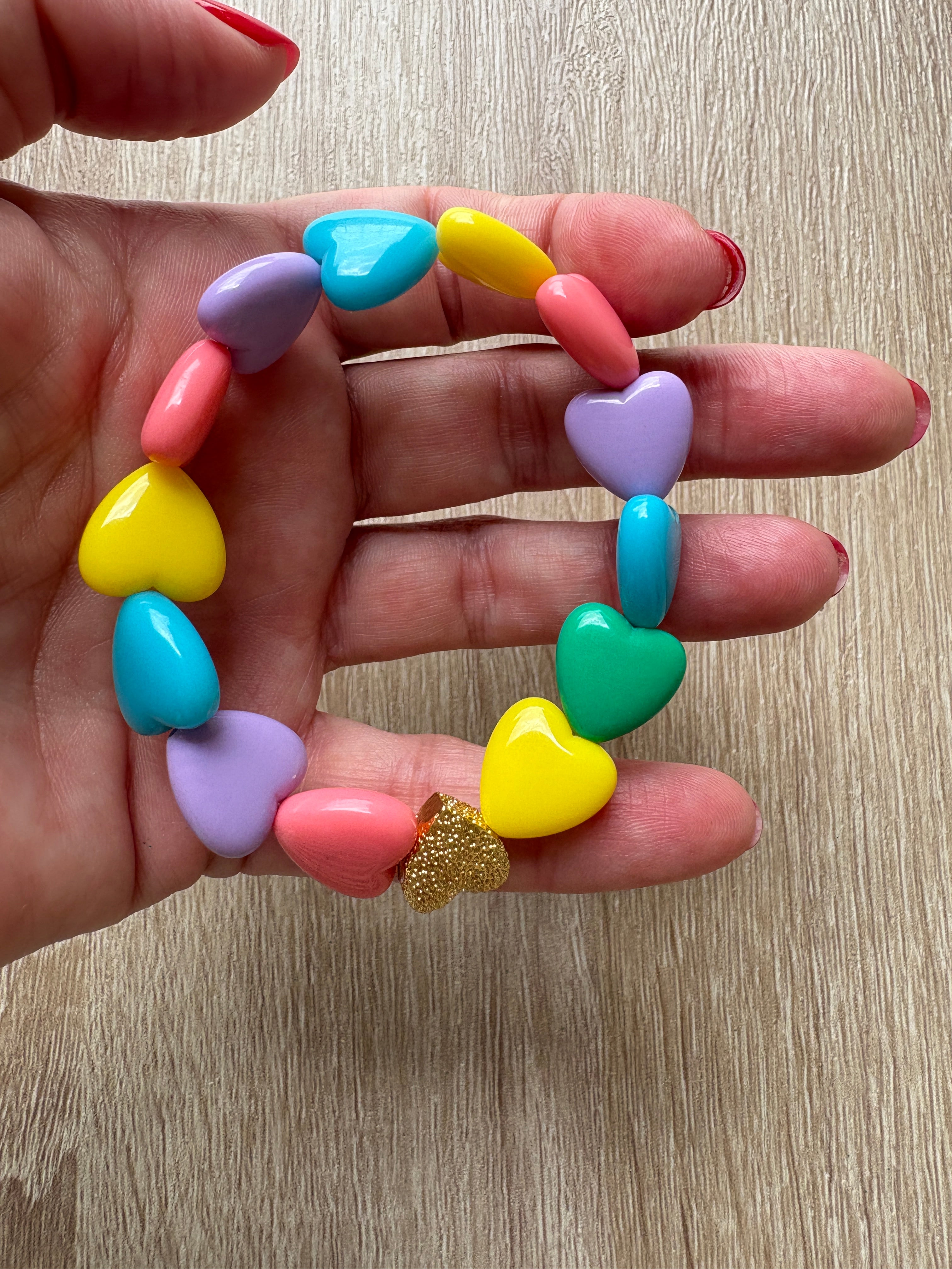 Bracciale Heart resina special