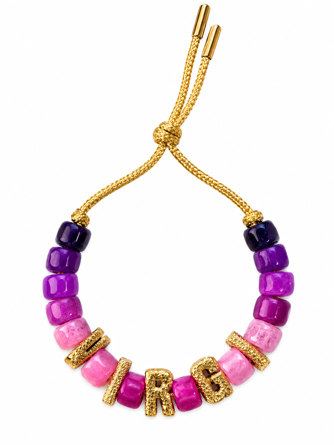 Bracciale beads con nome