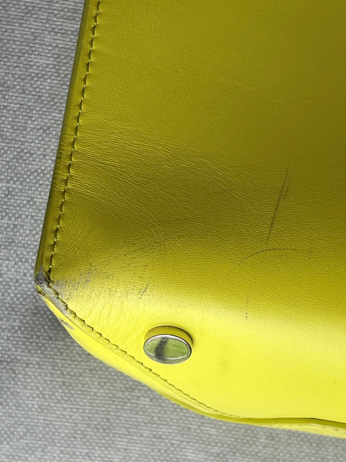 Balenciaga cable tote yellow