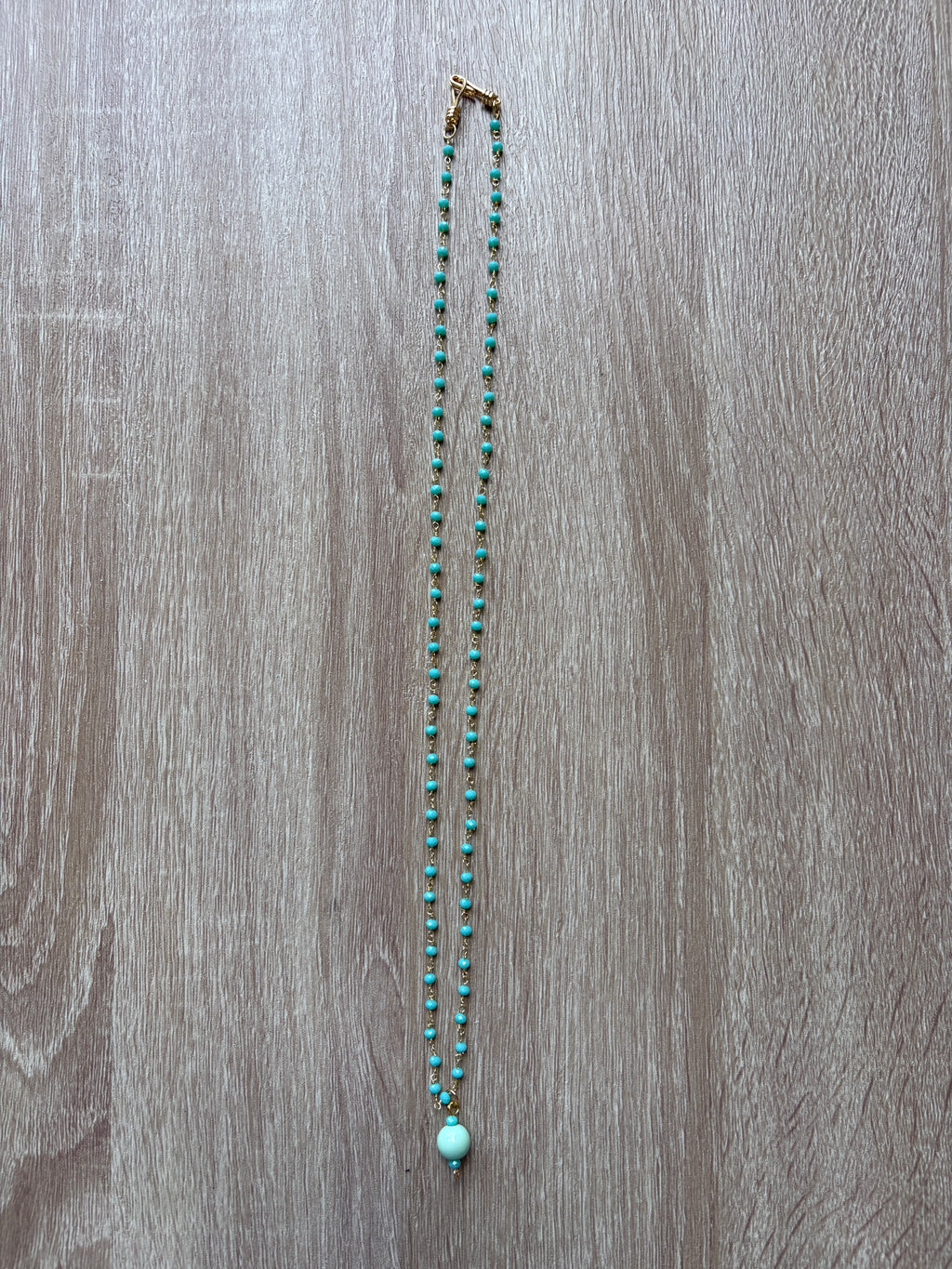 Collana verde mare