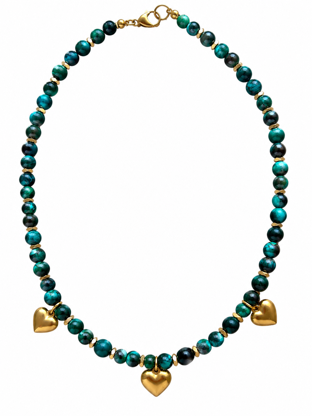 Collana Agata verde