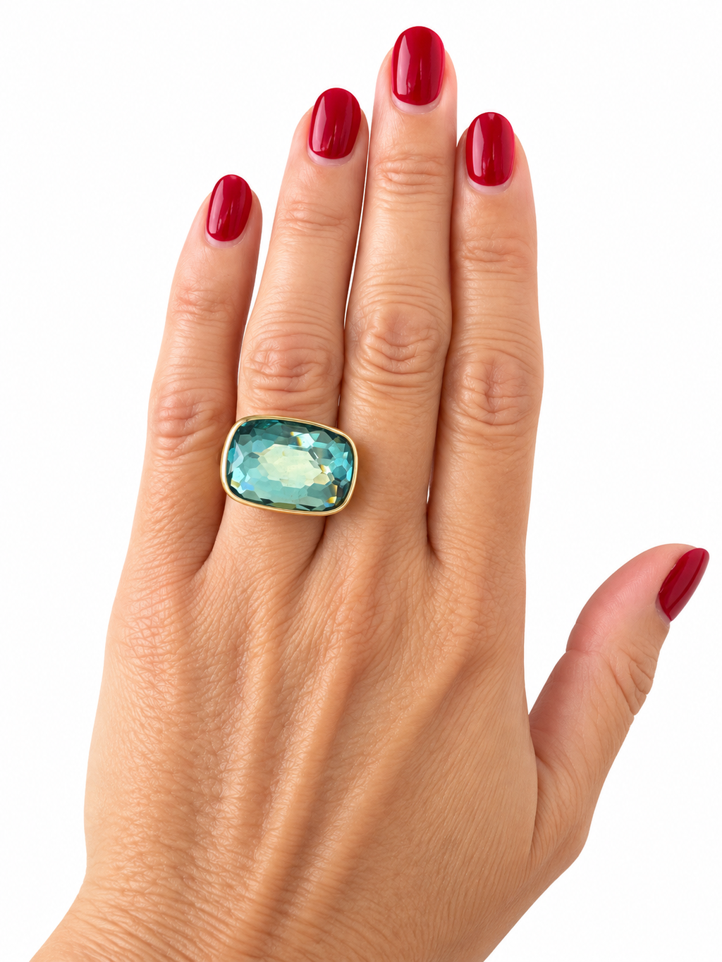 Anello topazio