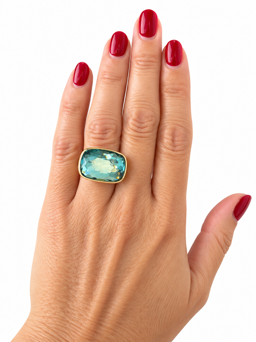 Anello topazio