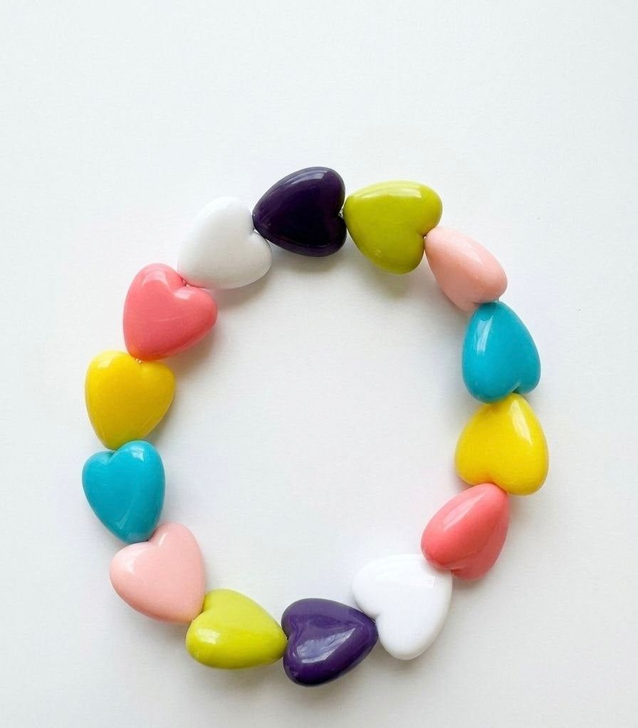 Bracciale Heart resina