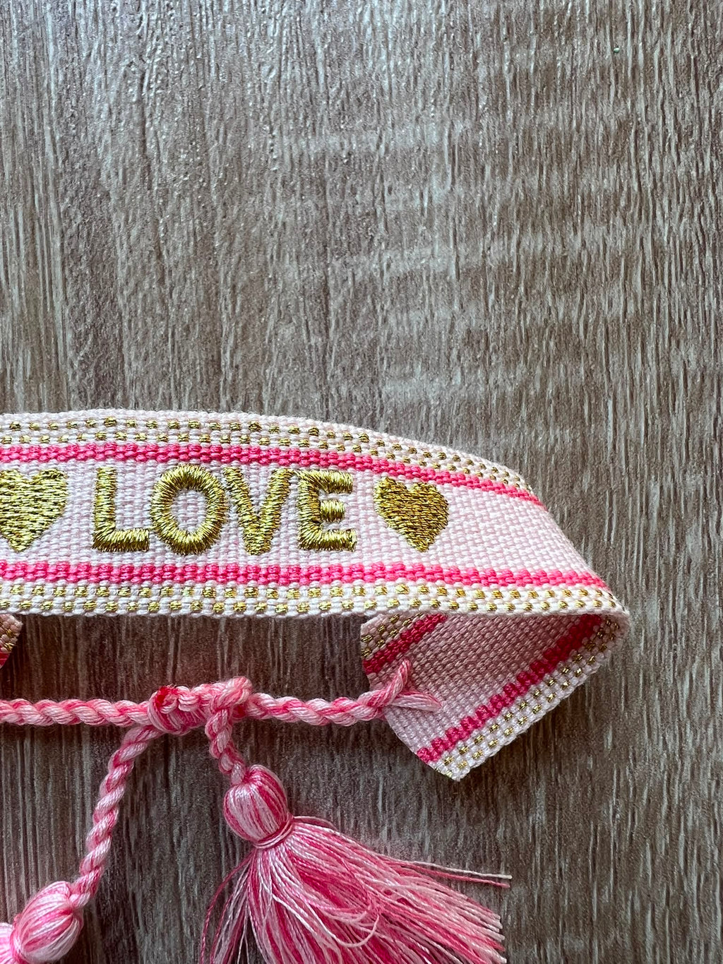 Bracciale ricamato