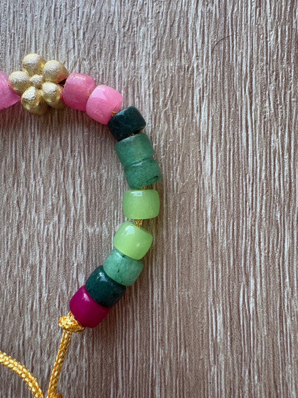 Bracciale beads colorati