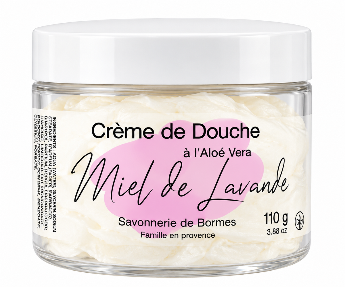 Spuma da doccia miele e lavanda