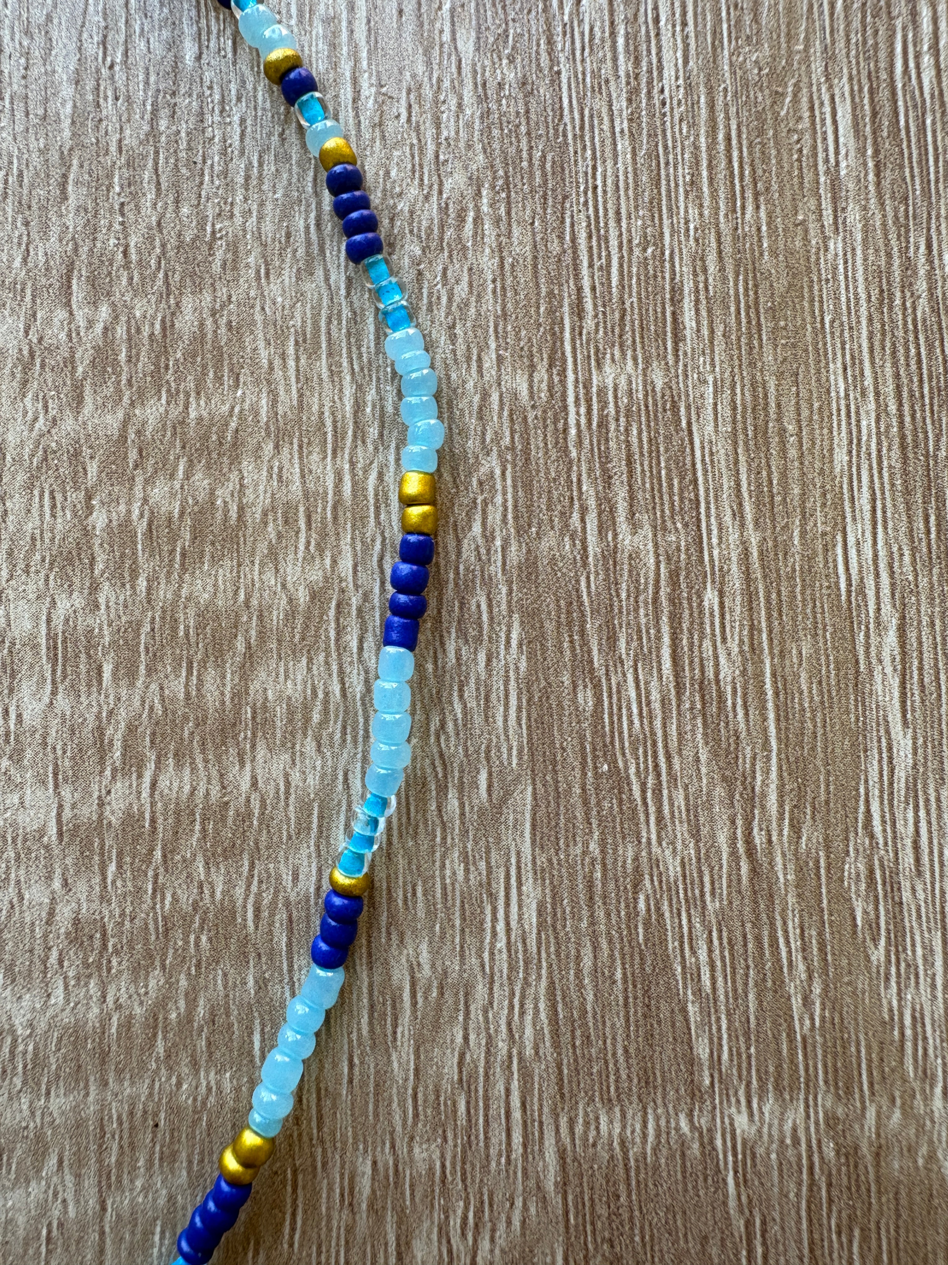 Collana di perline fatta a mano