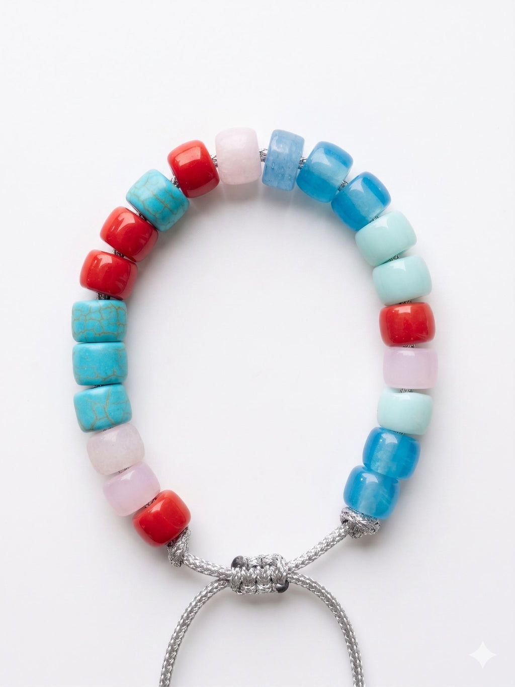 Bracciale beads colorati