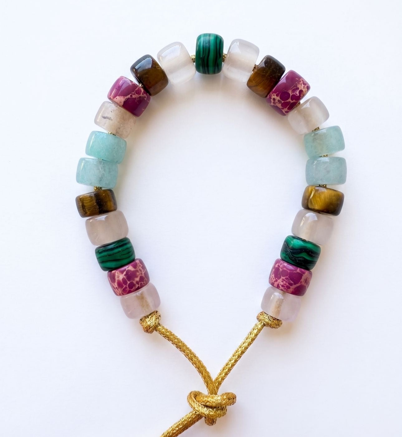 Bracciale beads colorati