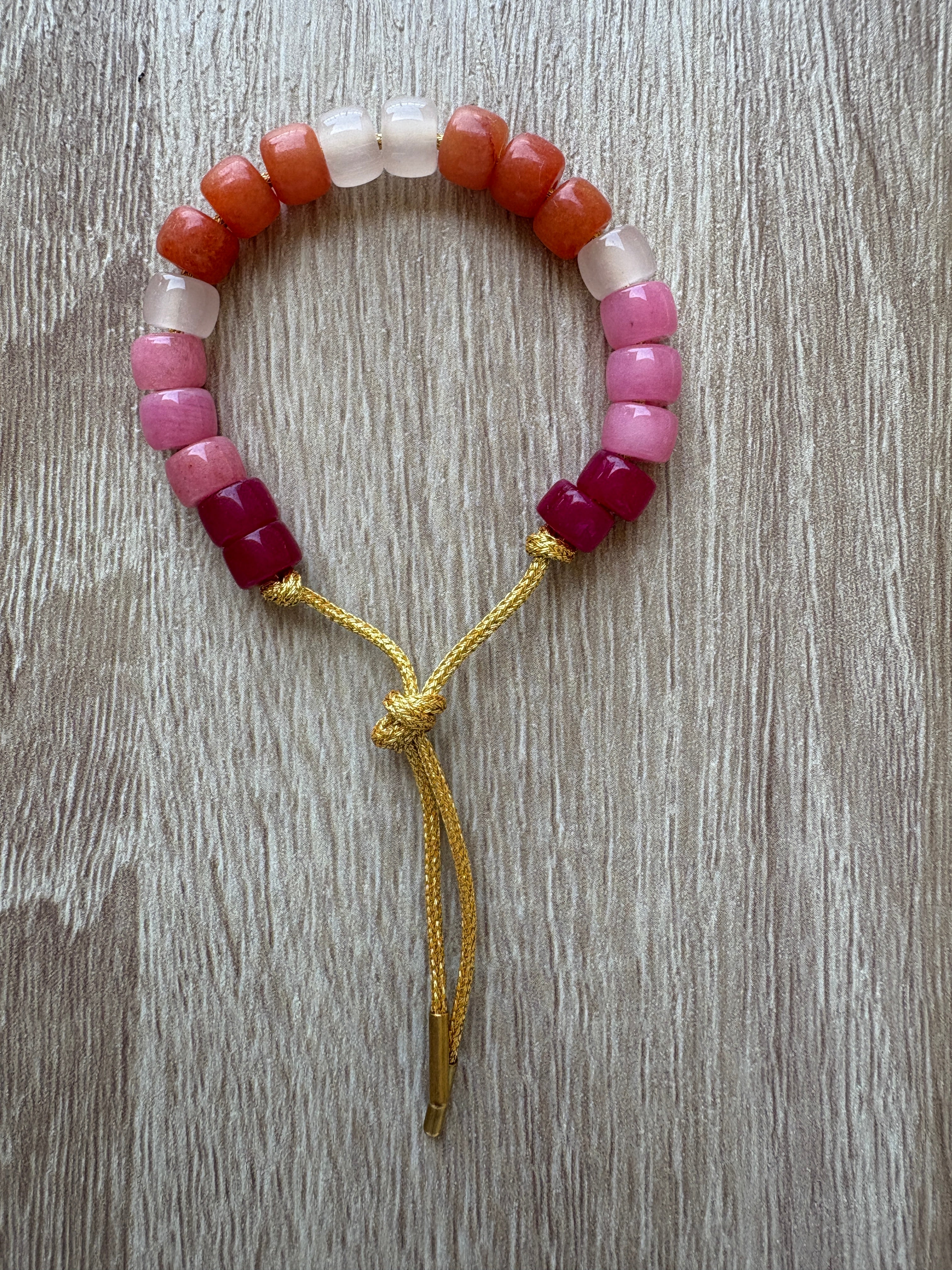 Bracciale beads colorati