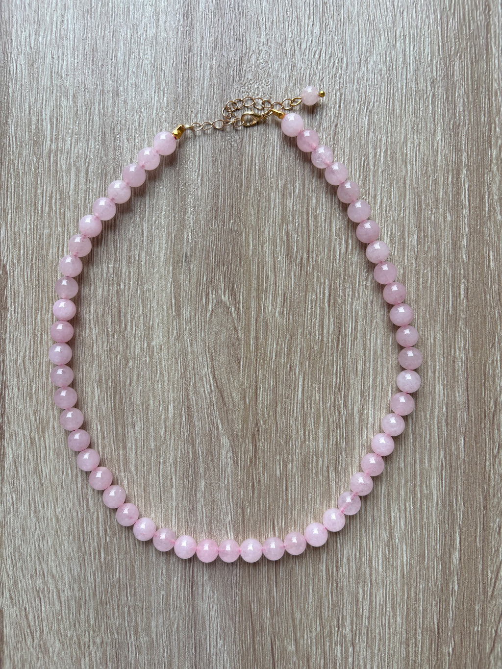 Collana quarzo rosa