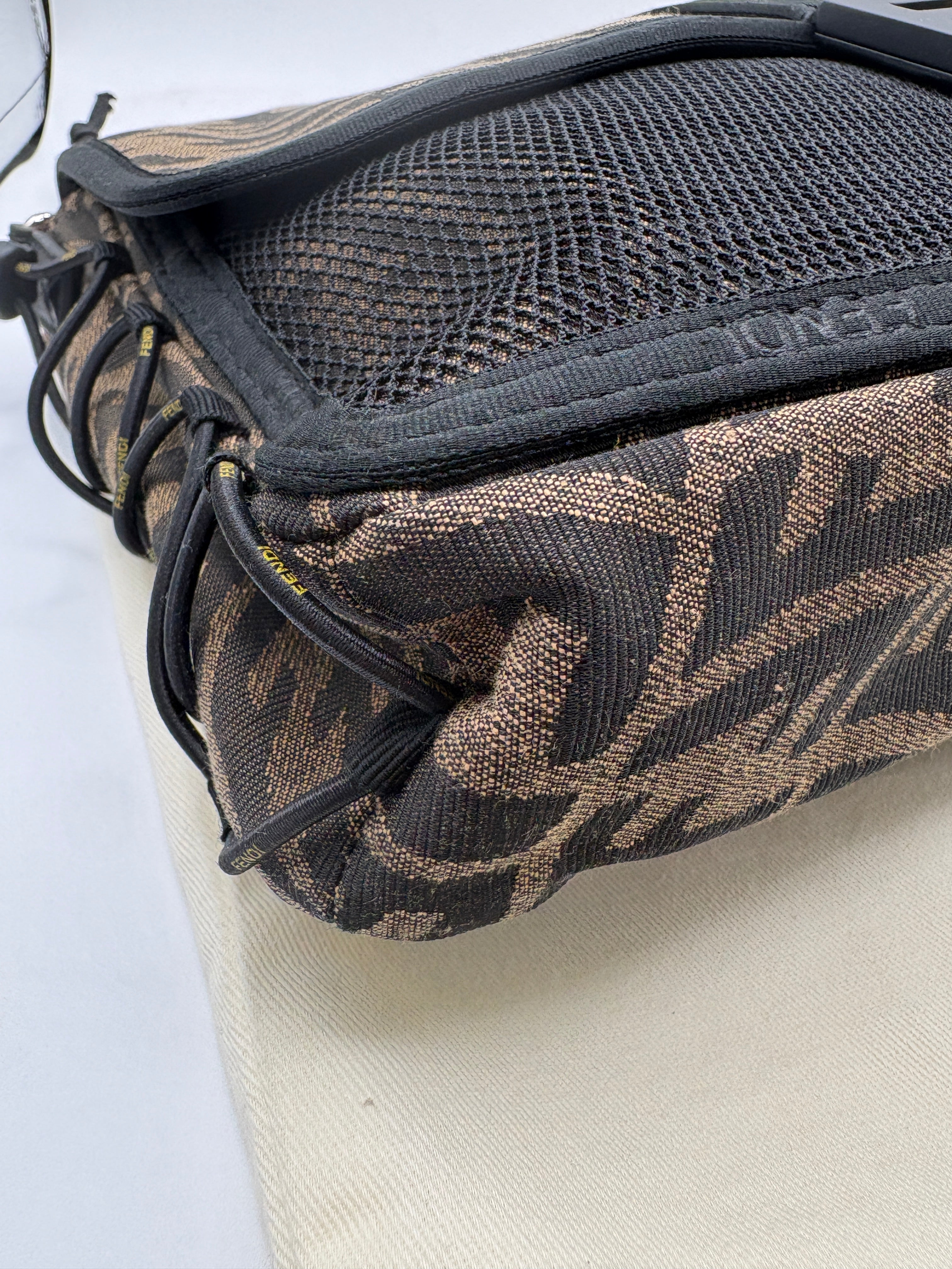 Fendi baguette jaquard vertigo