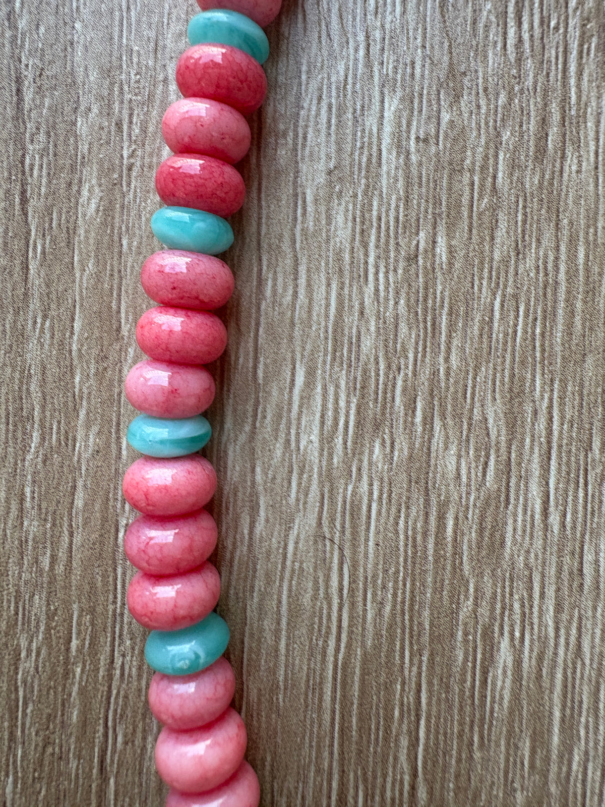 Collana beads rondelle