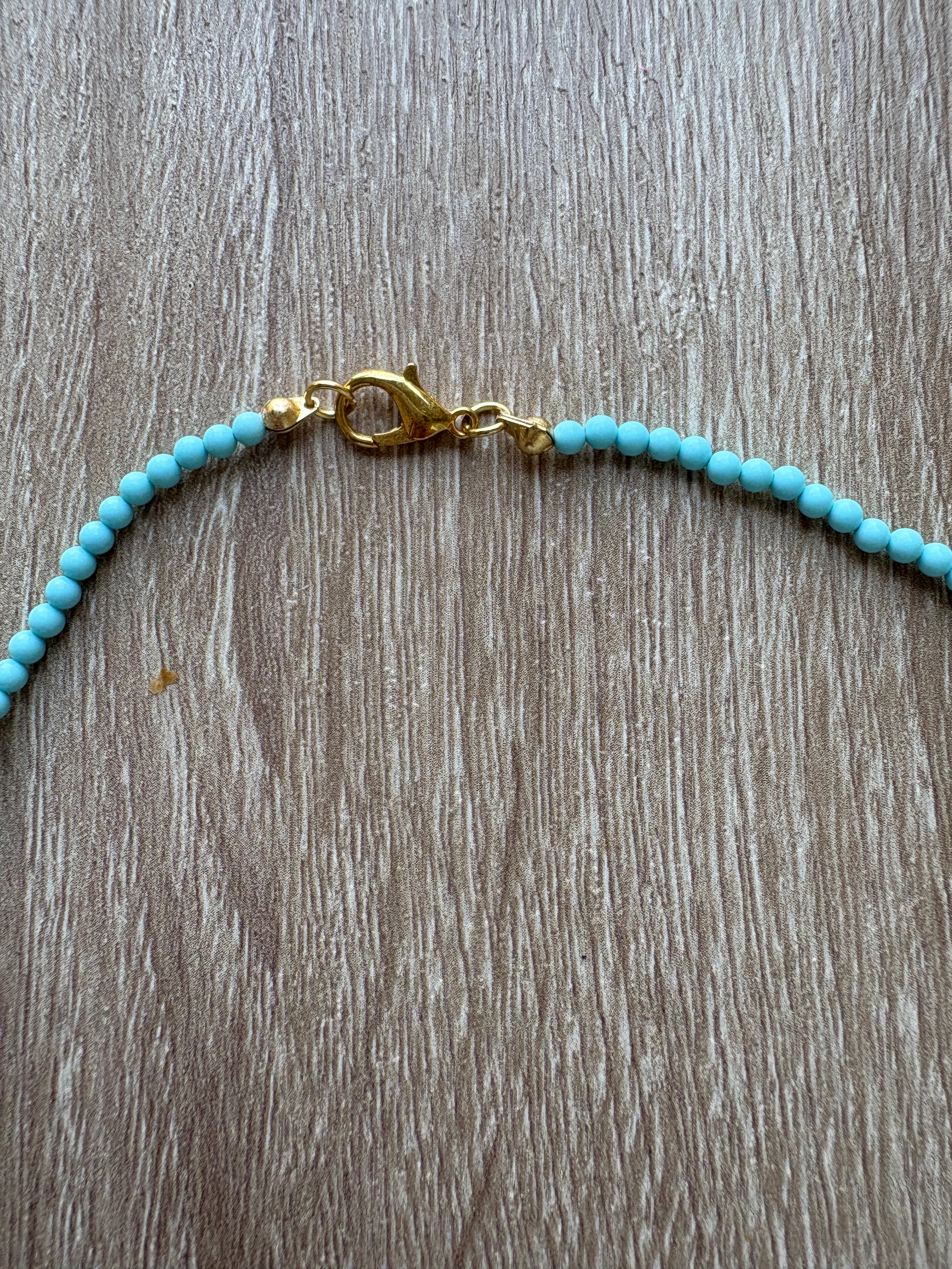 Collana pasta di turchese