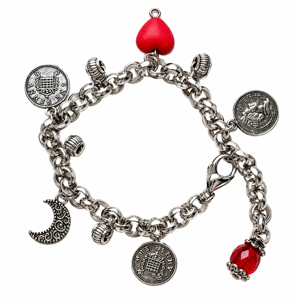 Bracciale multi charms