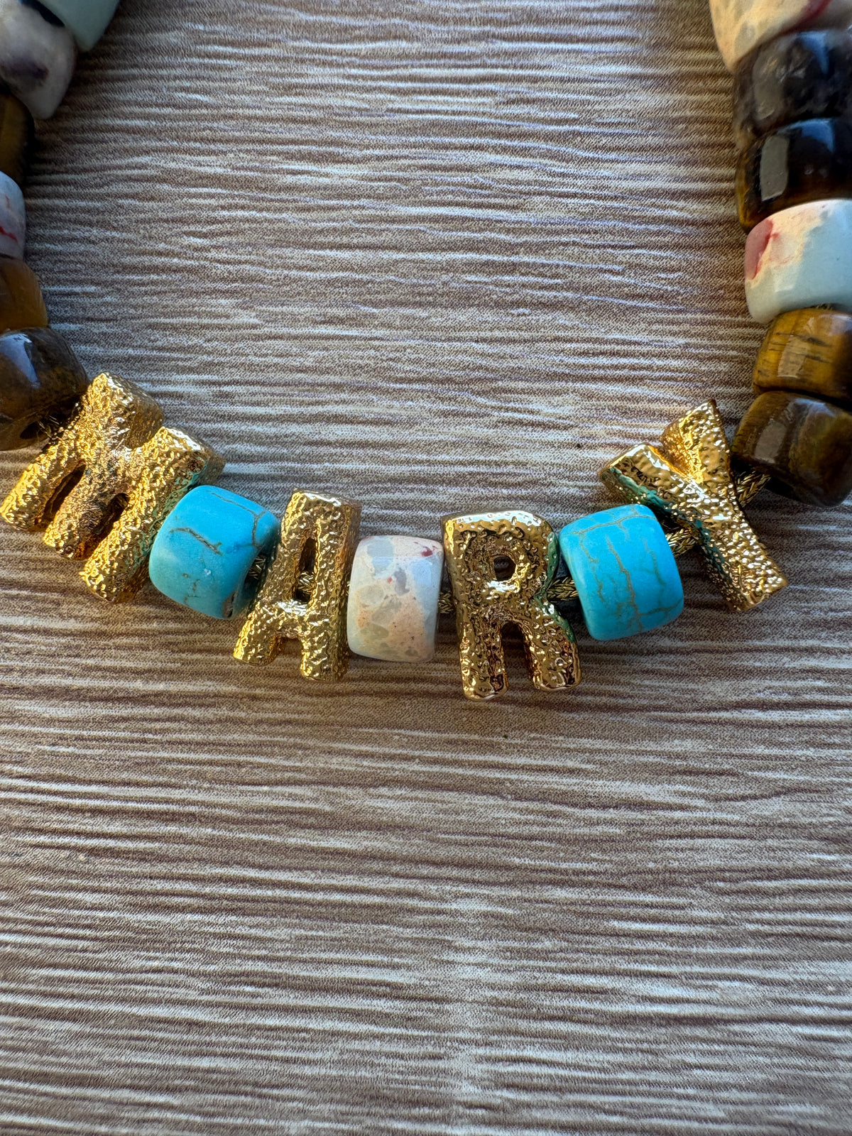 Bracciale beads nome