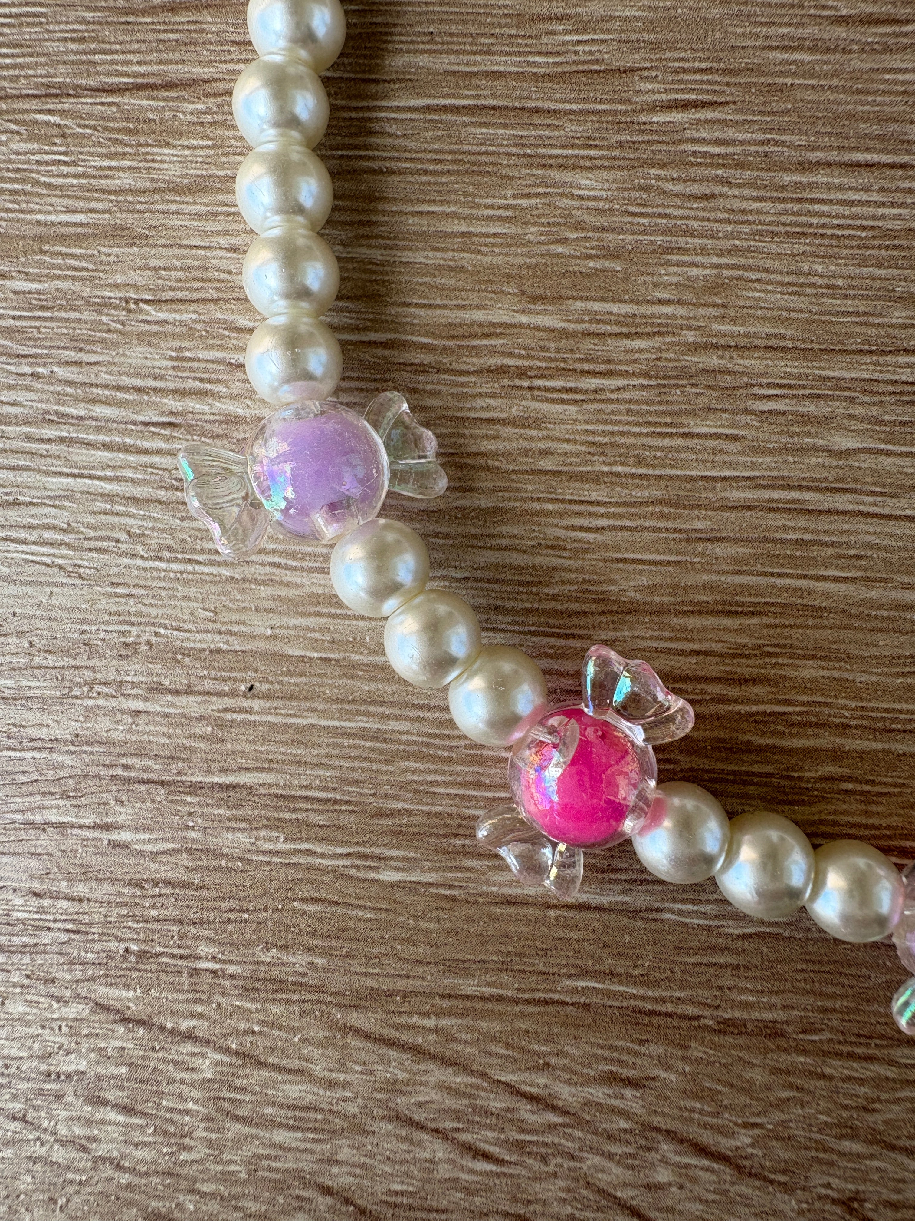 Collana perle e caramelle