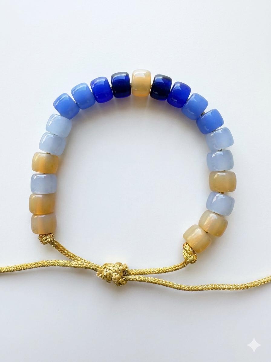 Bracciale beads colorati
