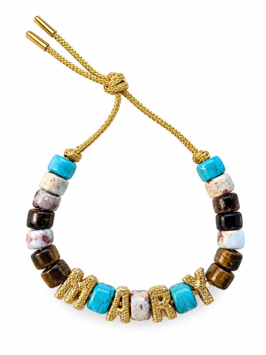 Bracciale beads nome