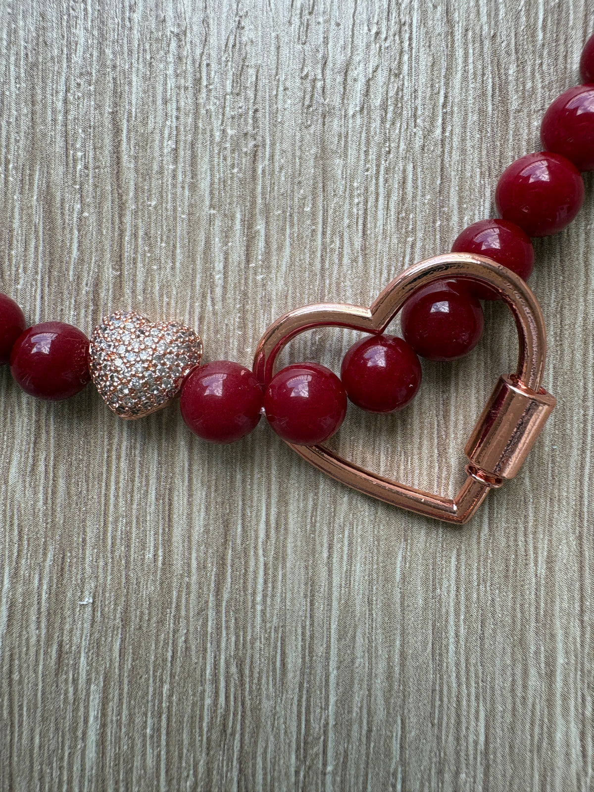 Collana burgundy
