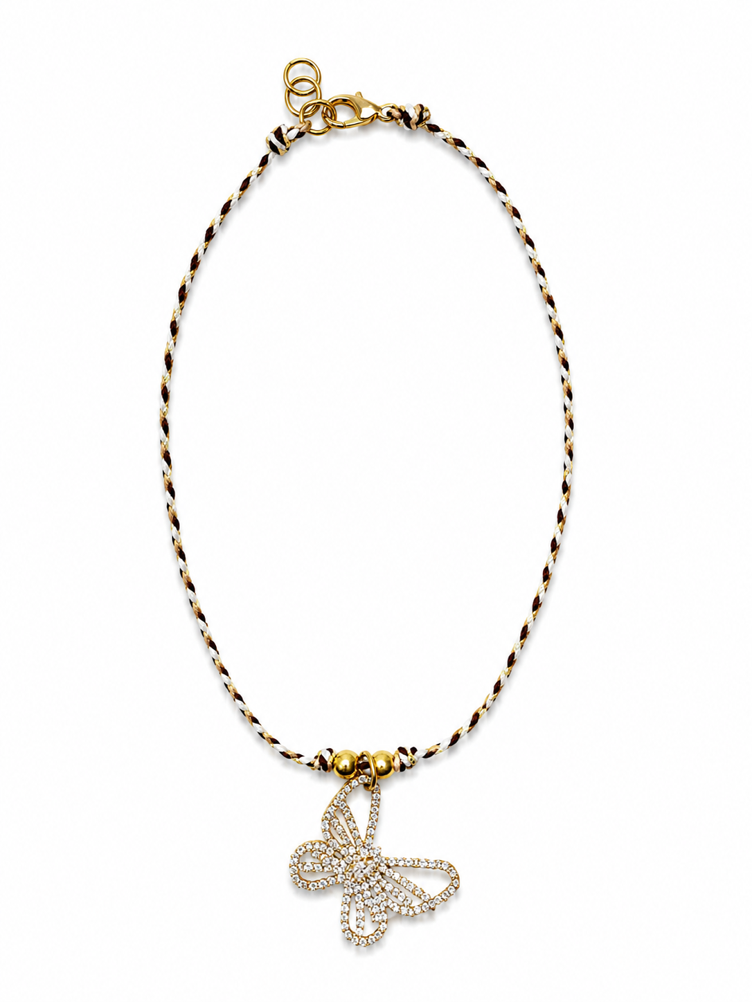 Collana girocollo butterfly