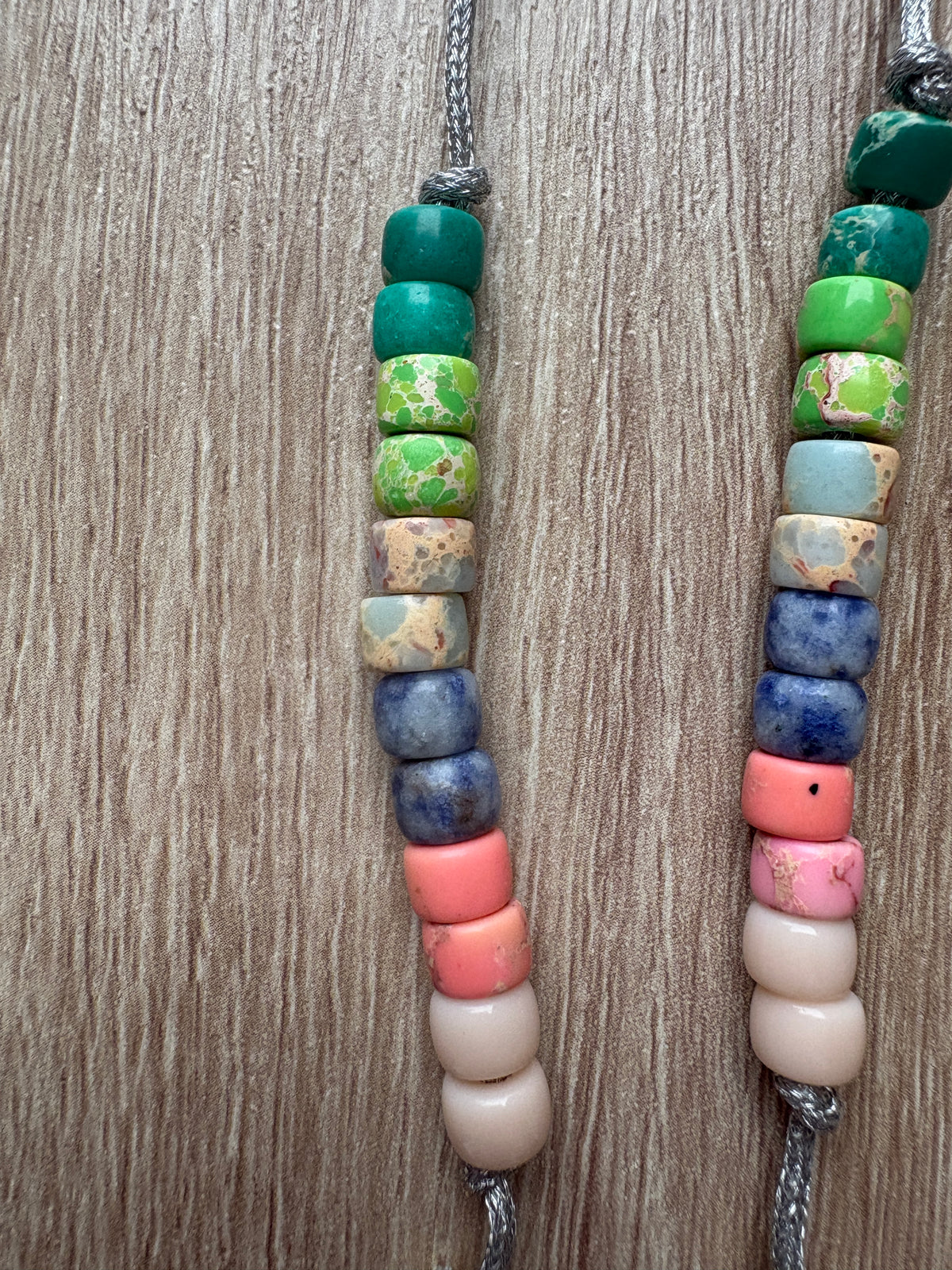 Collana porta occhiali beads colorati