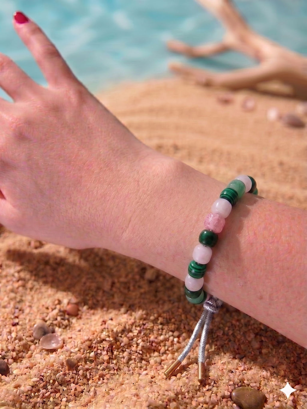 Bracciale beads colorati