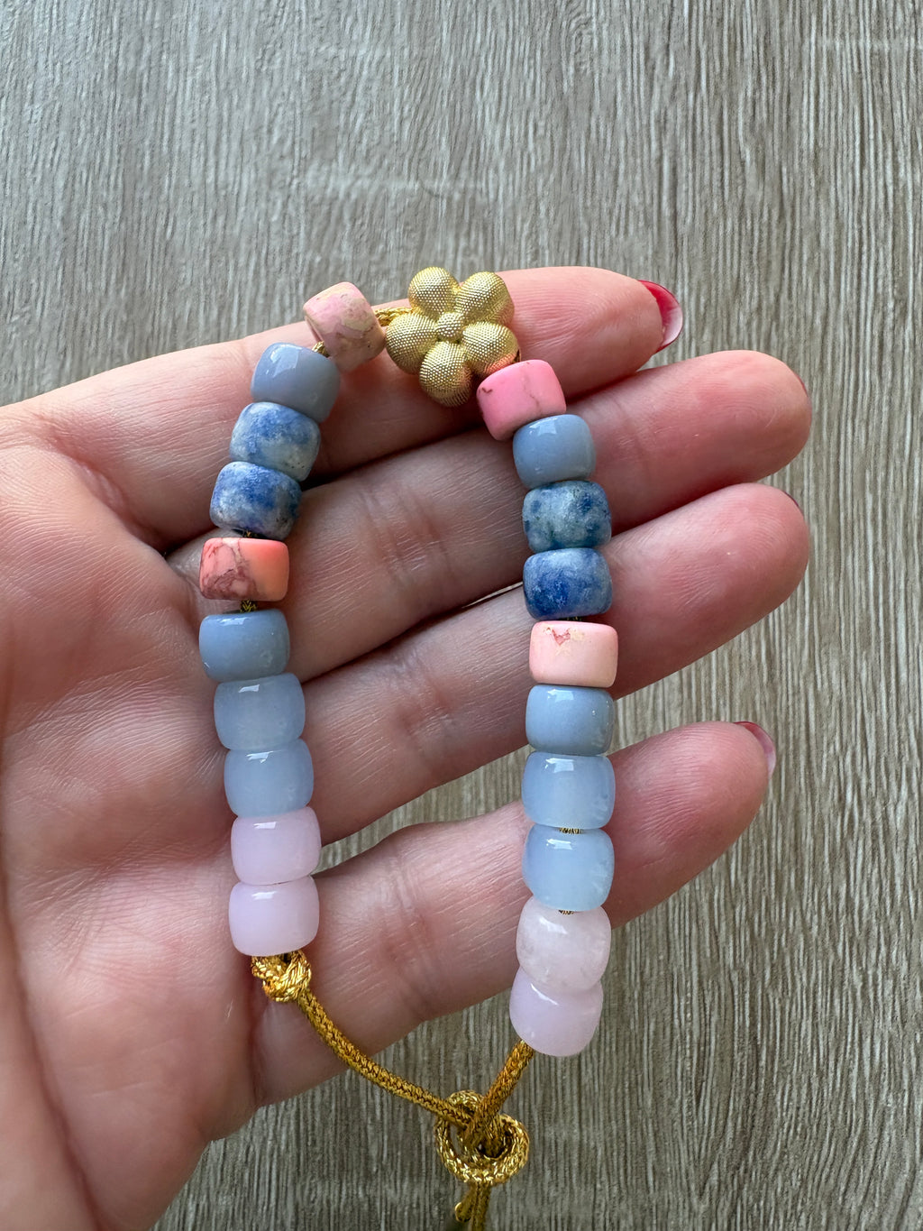 Bracciale beads colorati