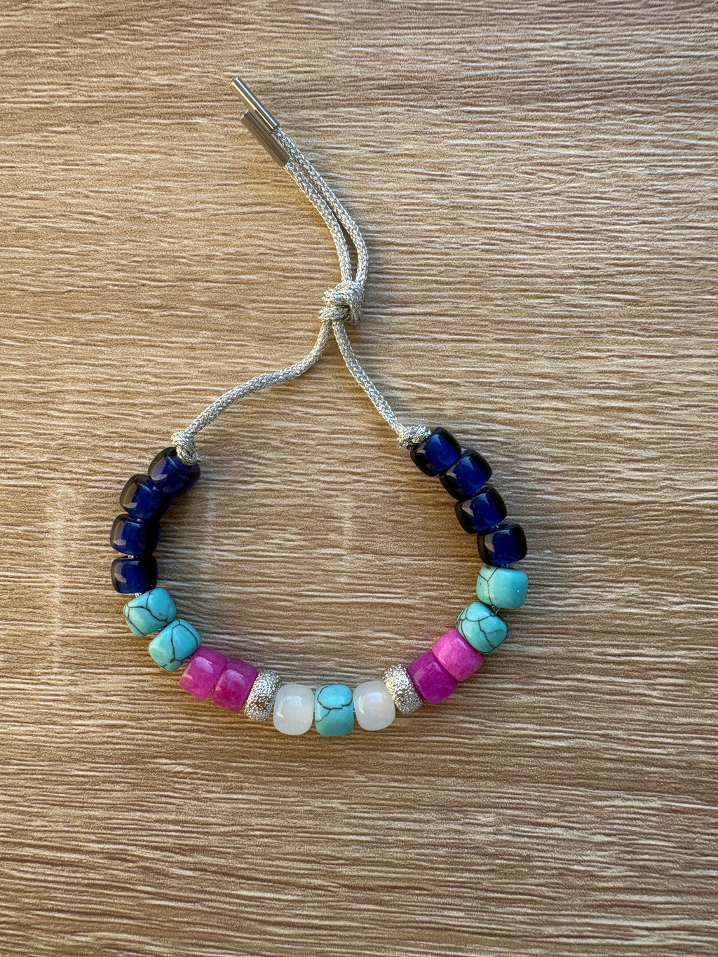 Bracciale beads colorati
