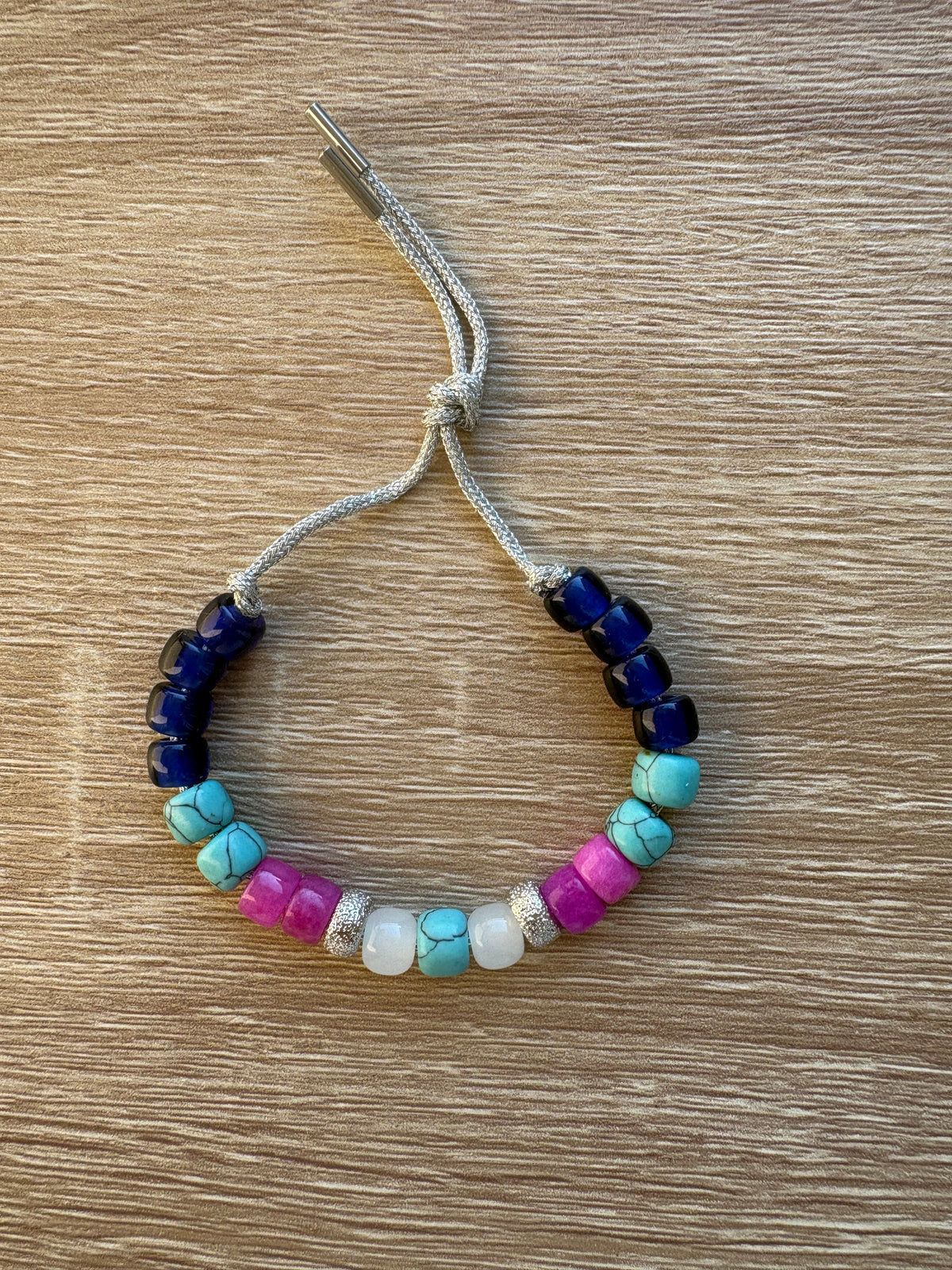 Bracciale beads colorati