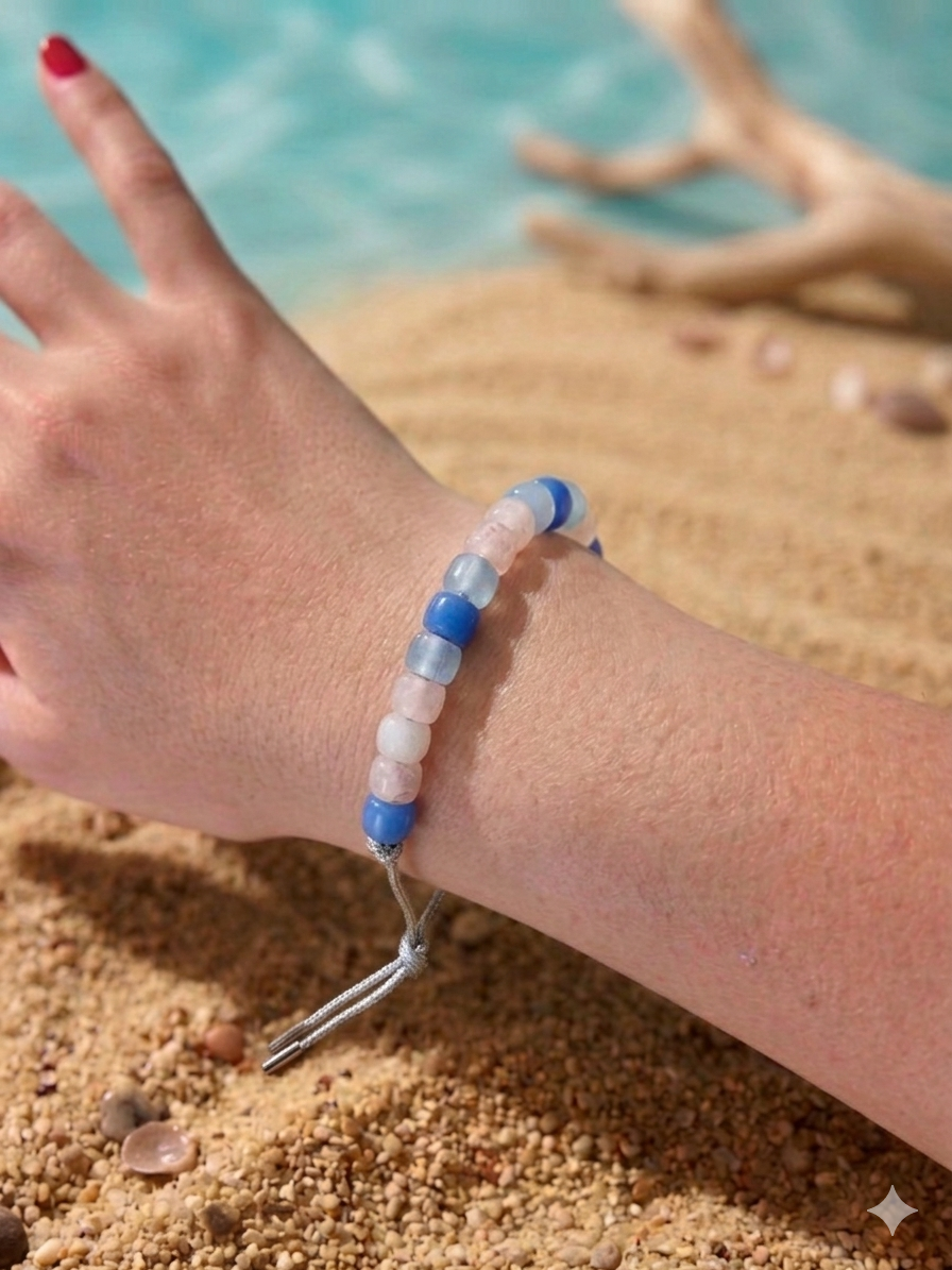Bracciale beads colorati