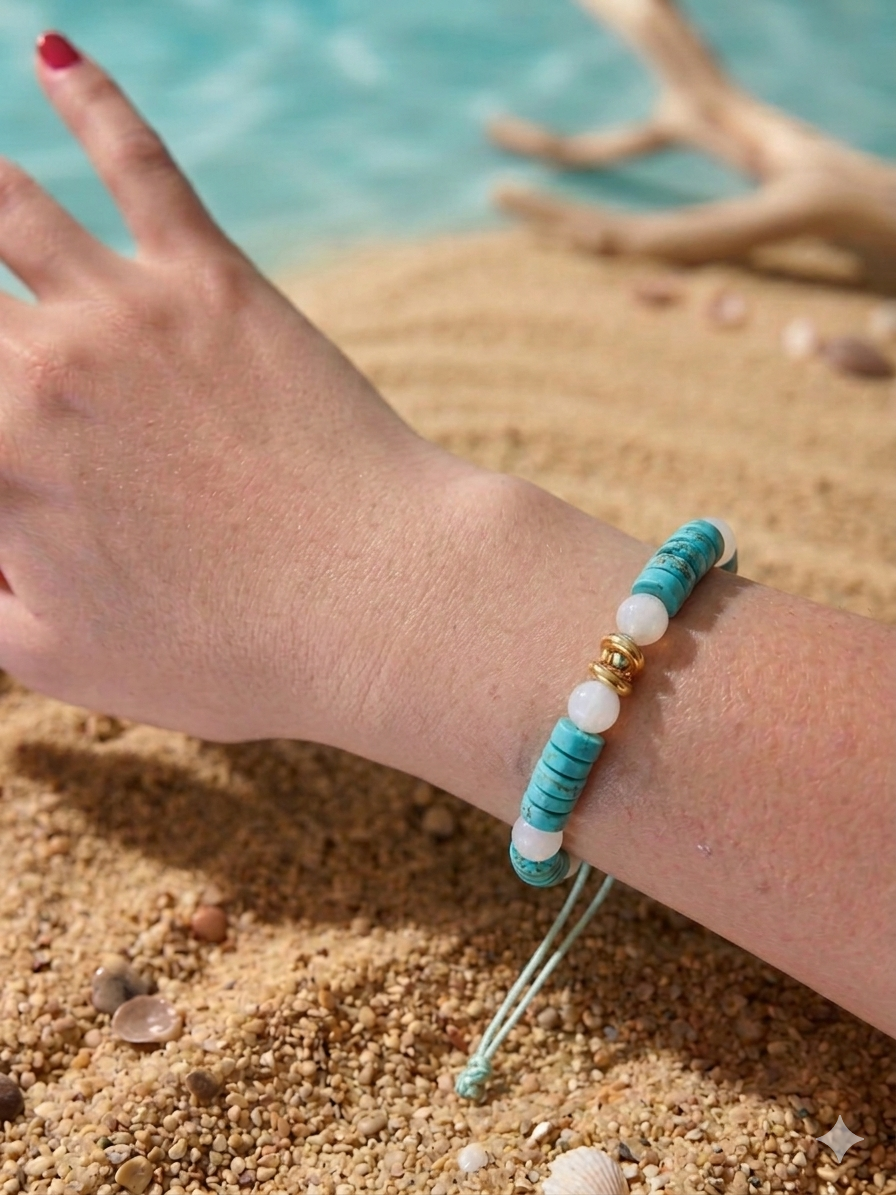 Bracciale beads colorati