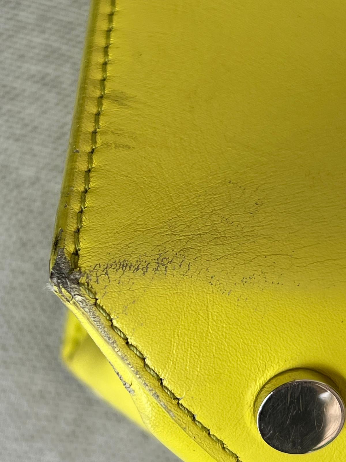 Balenciaga cable tote yellow