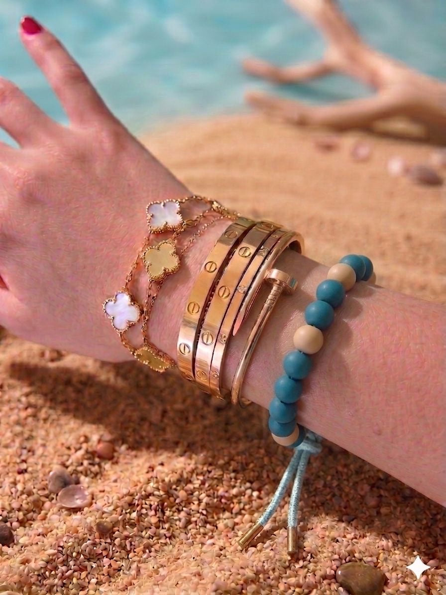 Bracciale sfere resina