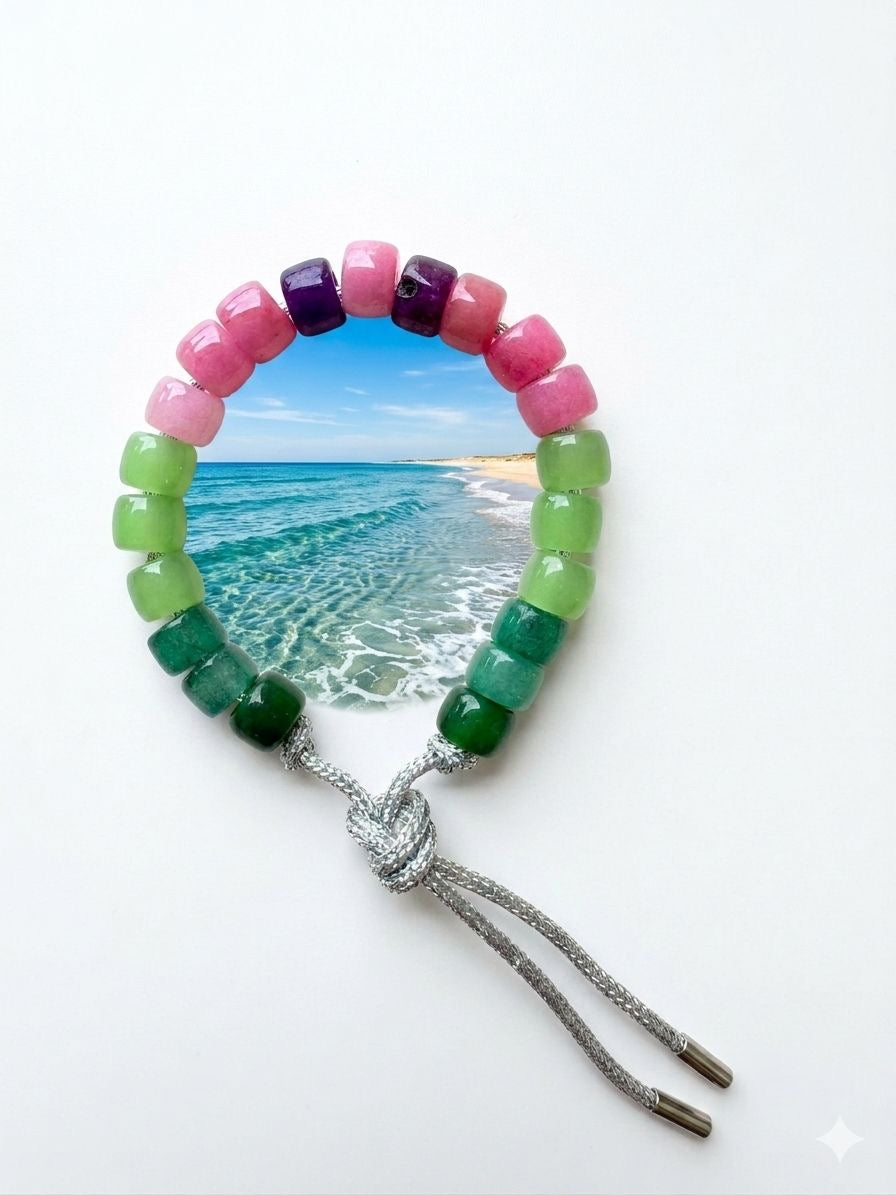 Bracciale beads colorati