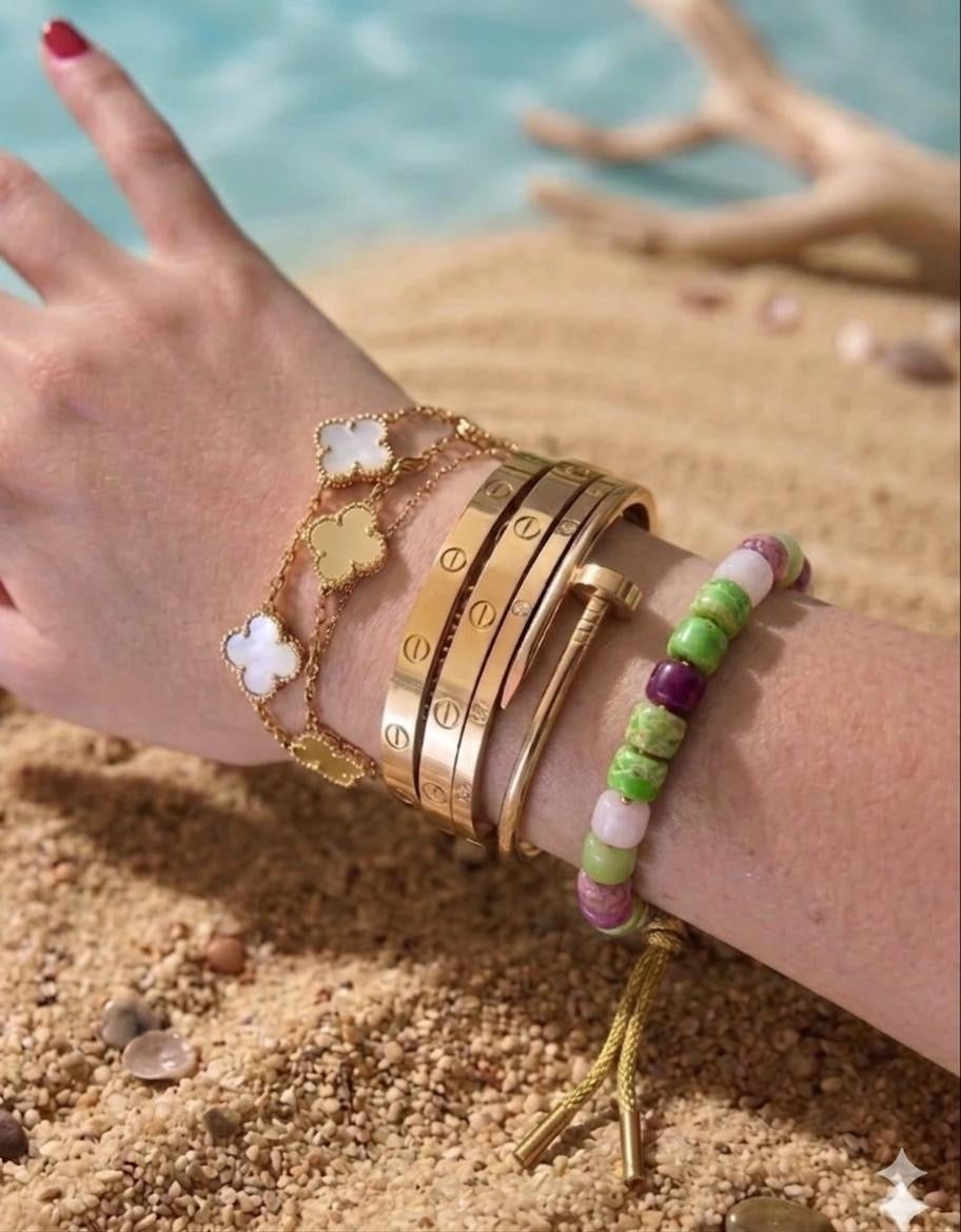 Bracciale beads colorati