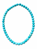 Collana elastica turchese