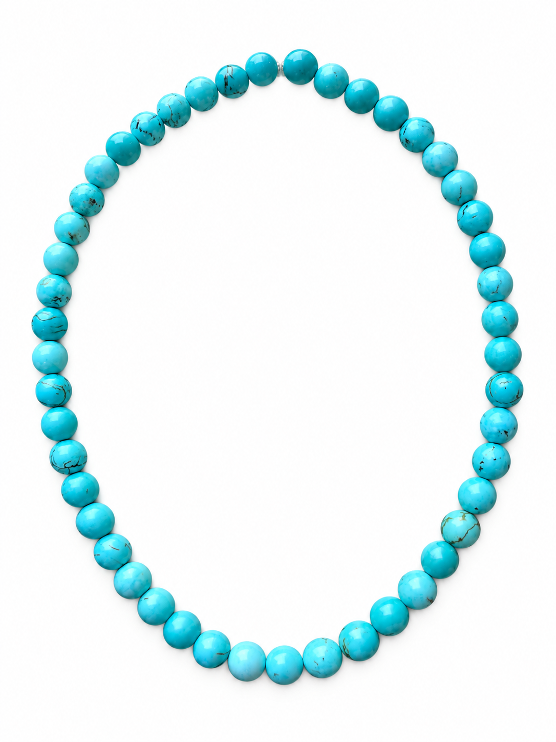 Collana elastica turchese
