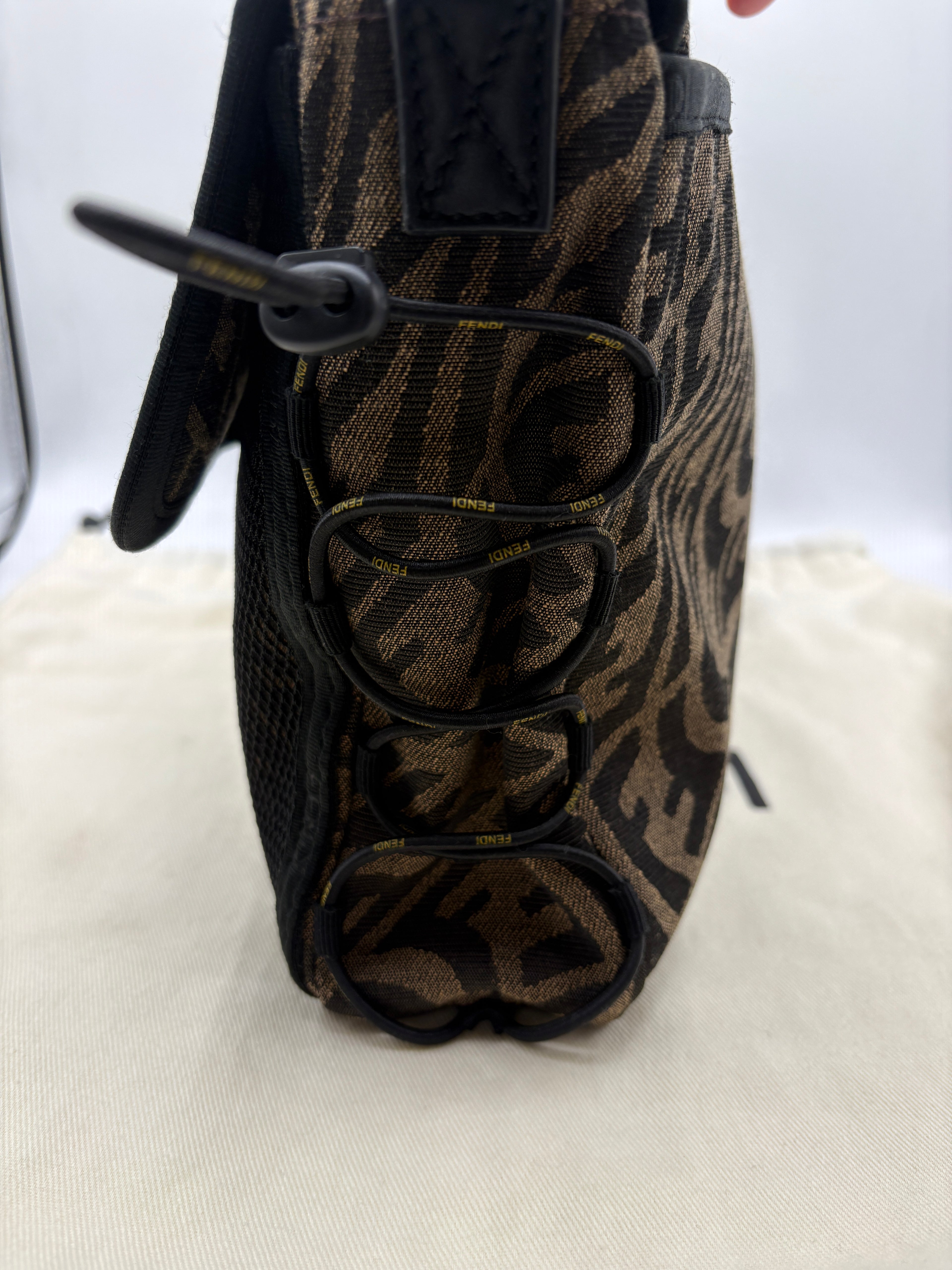 Fendi baguette jaquard vertigo