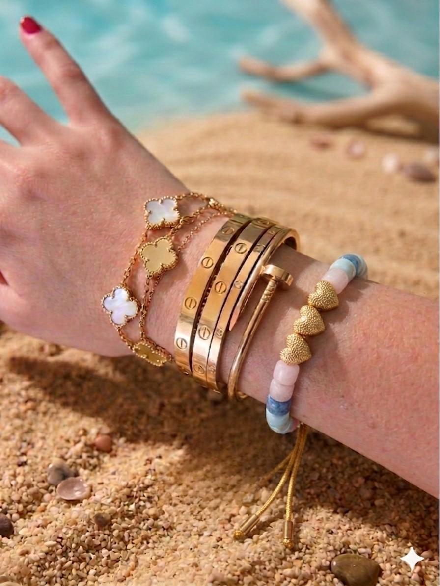 Bracciale beads colorati