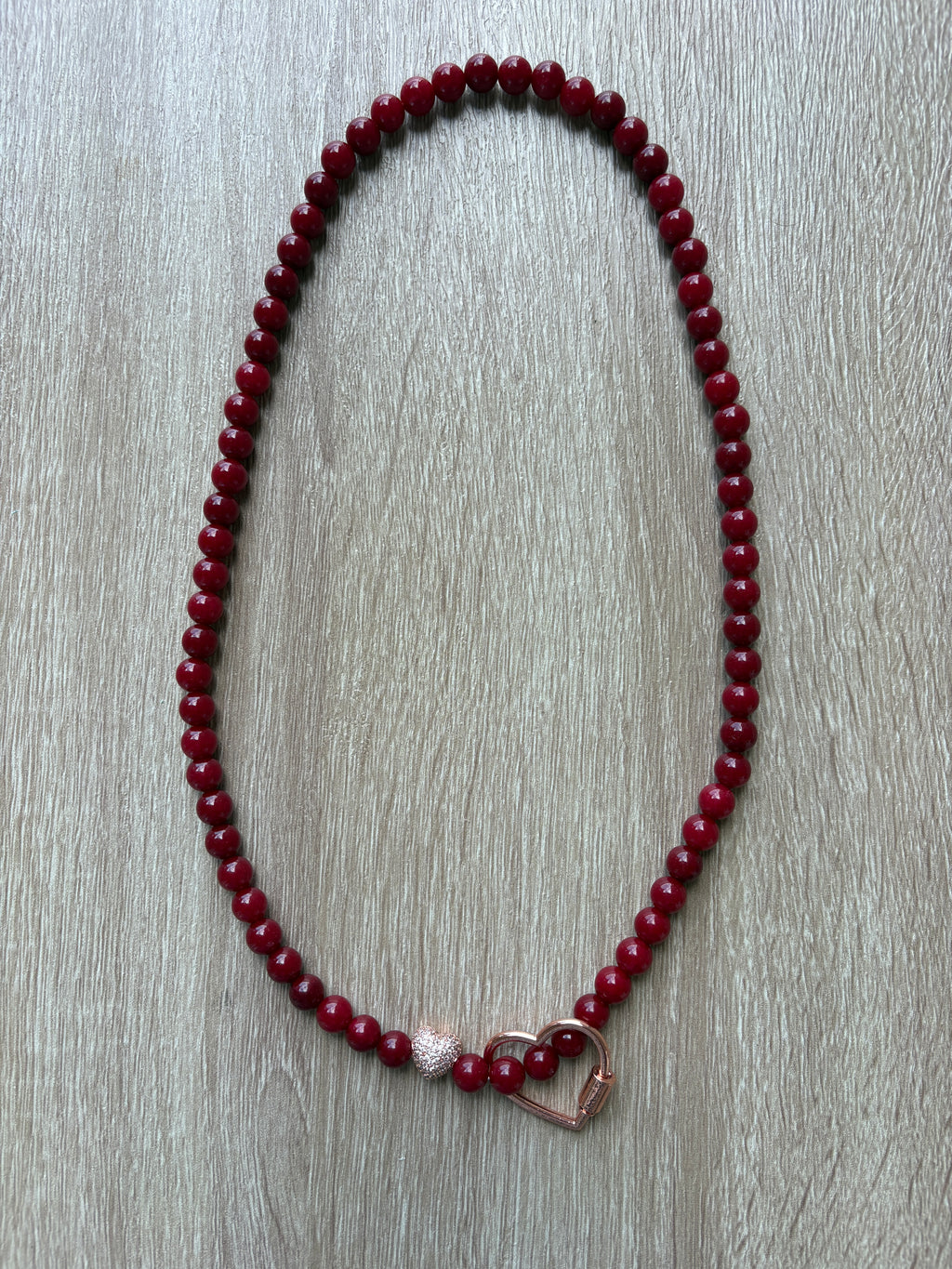 Collana burgundy