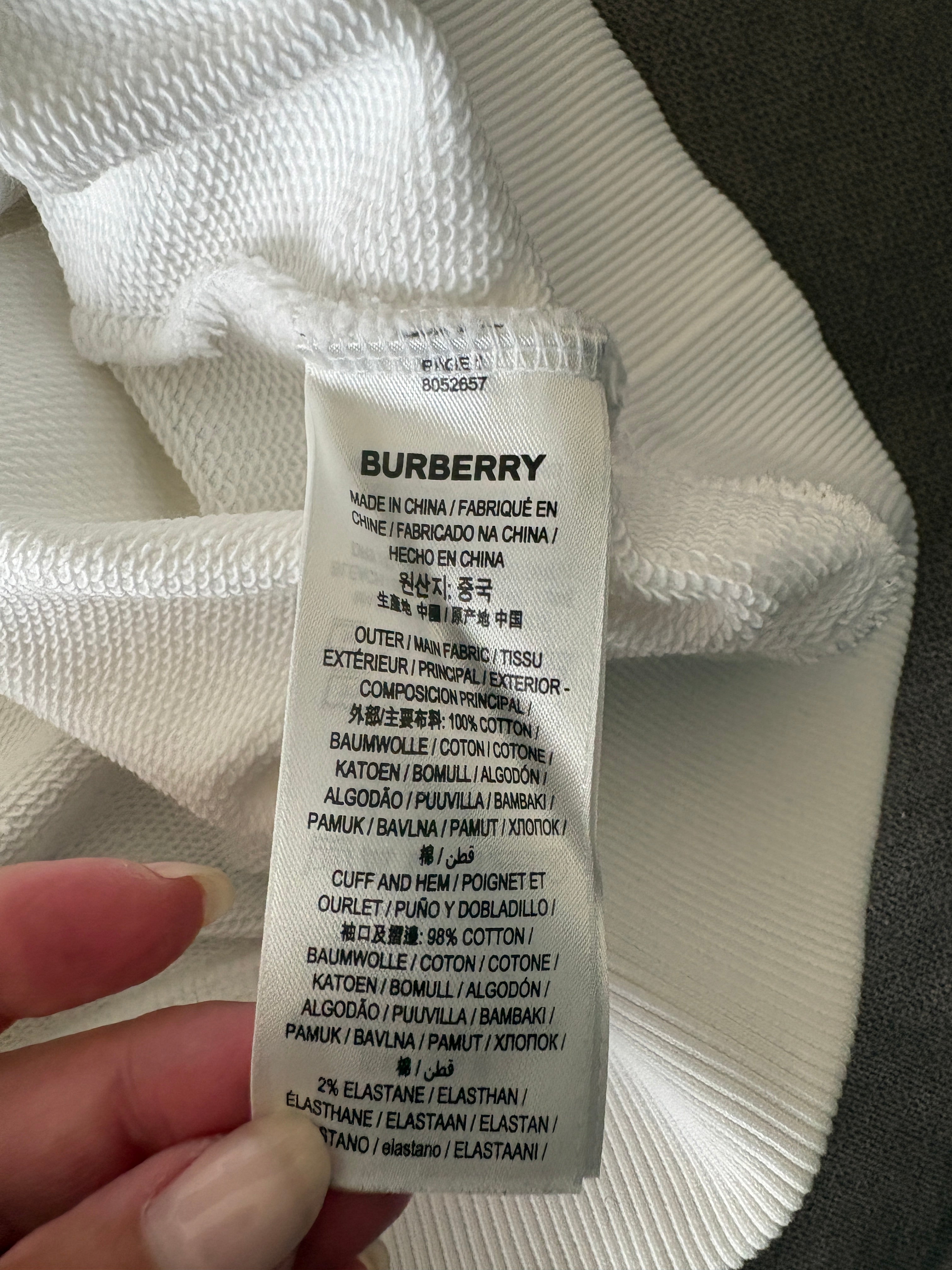Burberry felpa