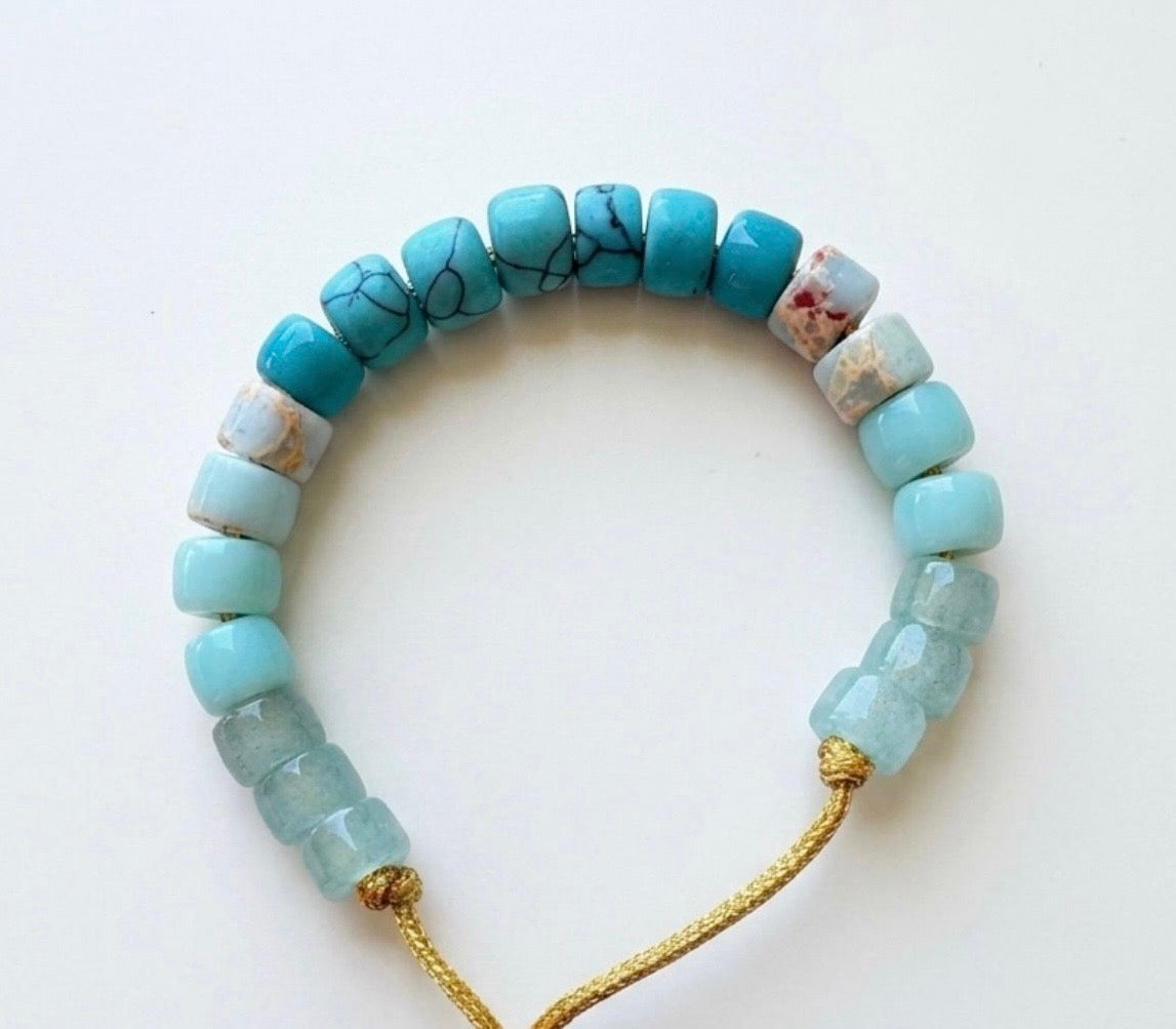 Bracciale beads colorati