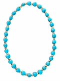 Collana cuori turchesi