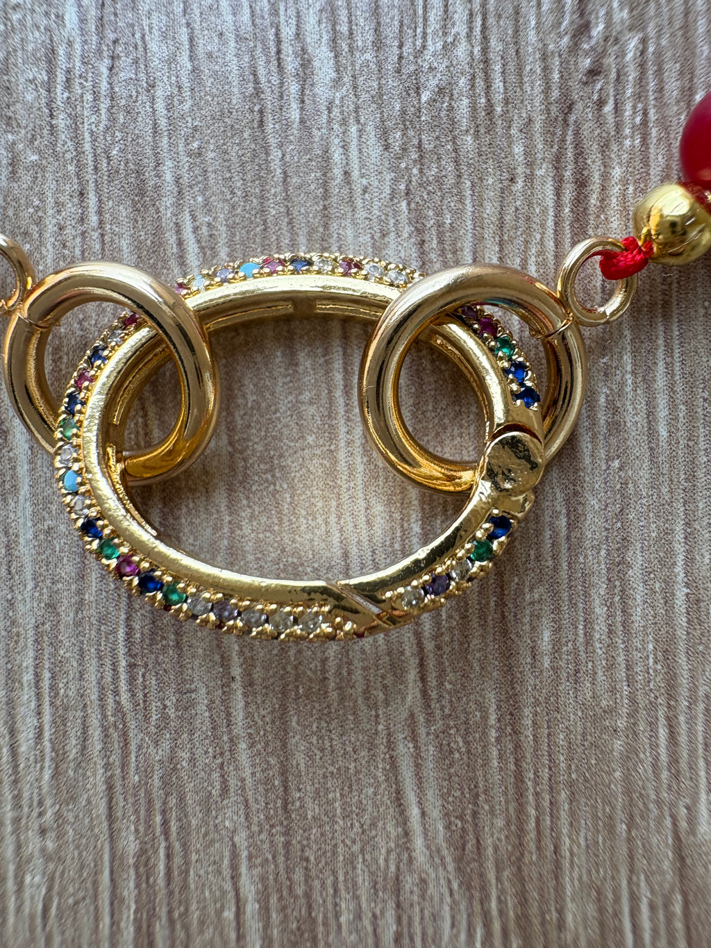 Collana burgundy