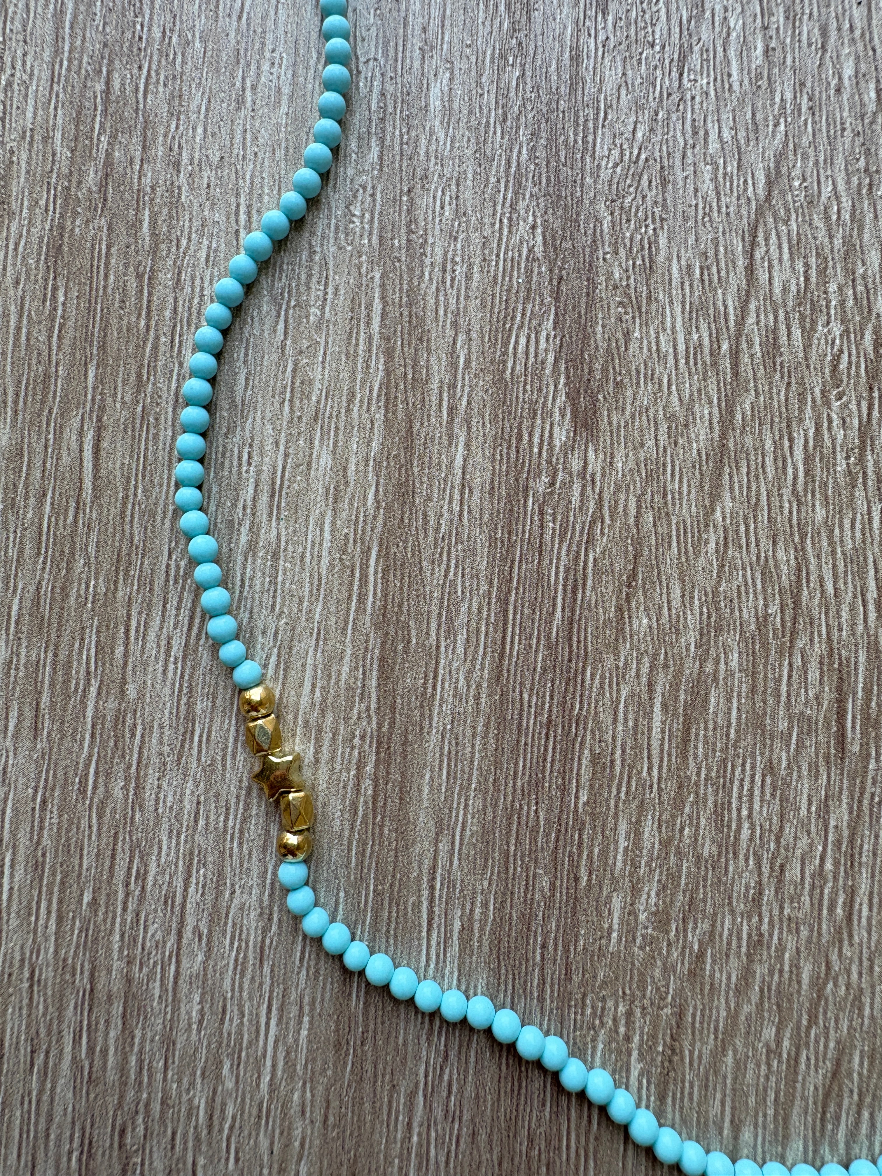 Collana pasta di turchese